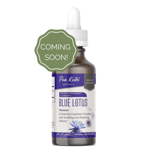 Blue Lotus Tincture Pua Keiki