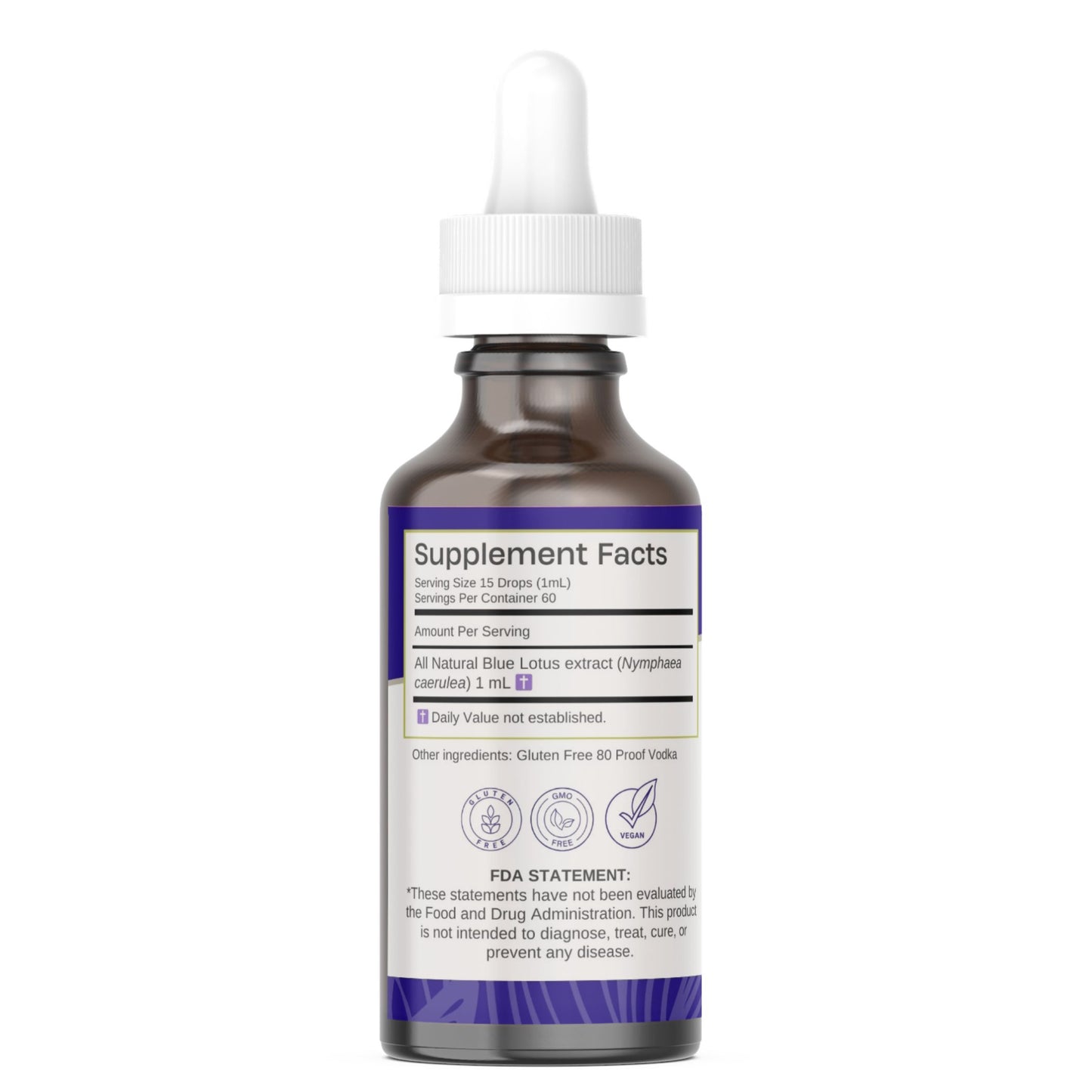 Blue Lotus Tincture Pua Keiki