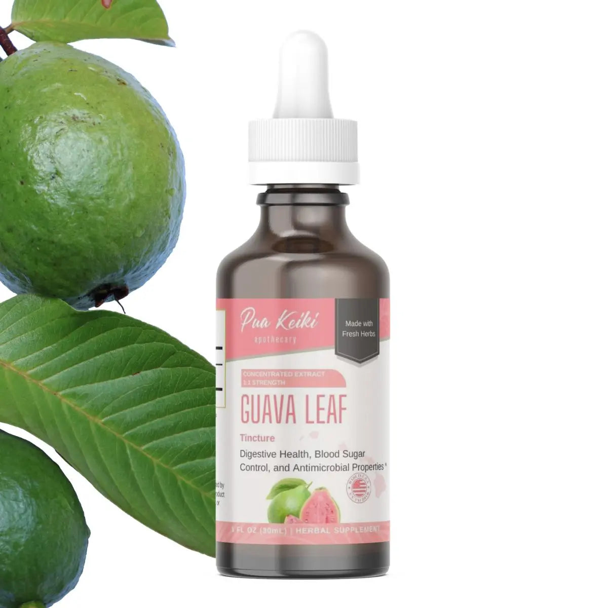 Guava Leaf Tincture Pua Keiki