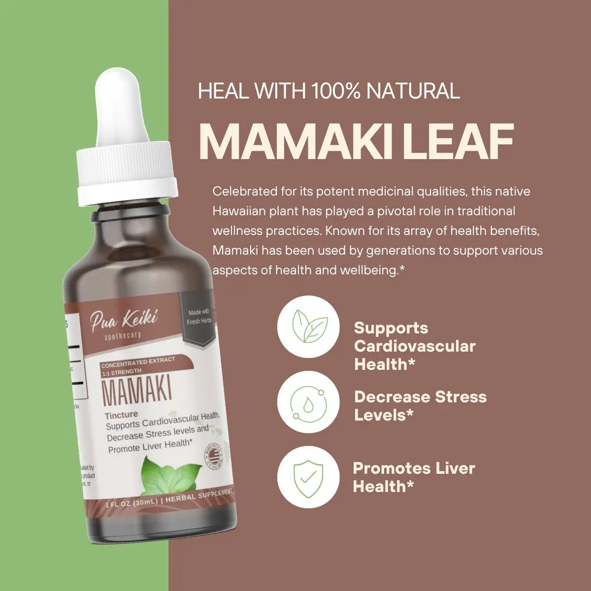 Mamaki Tincture Pua Keiki