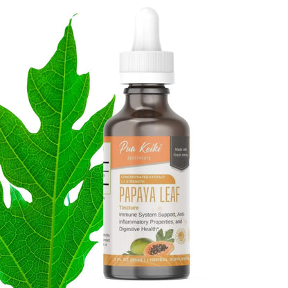 Papaya Leaf Tincture Pua Keiki